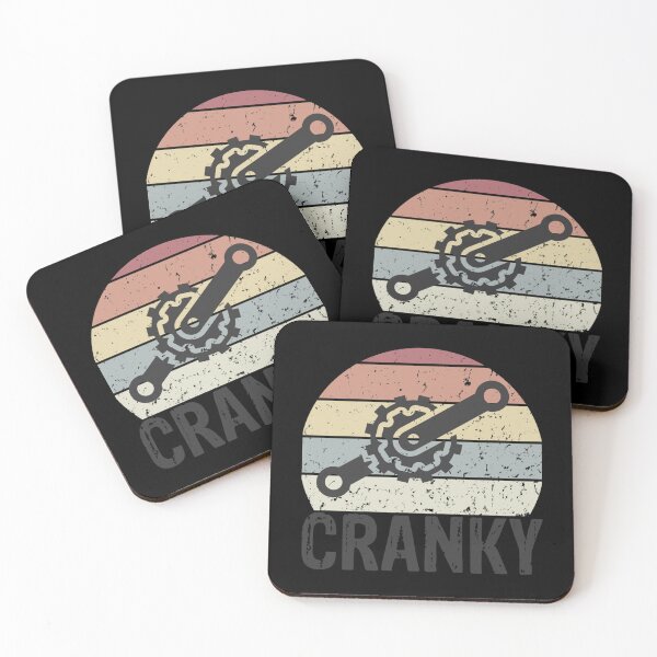 Item preview, Vintage Retro Bicycle Cranky For Cycling Lovers Classic T-Shirt designed and sold by amberk1cira.
