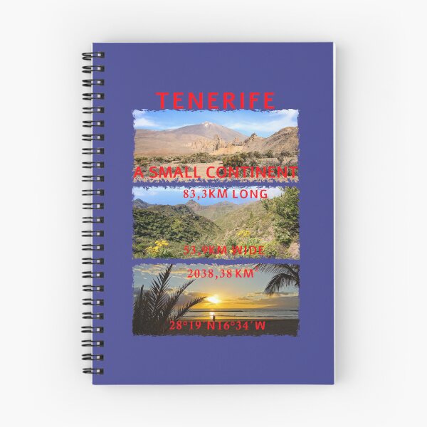 Item preview, Tenerife a small continent, Teide, Teno mountains, beach designed and sold by CreaVisArt.