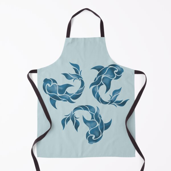 Item preview, 3 blue tribal fish designed and sold by octo-PS.