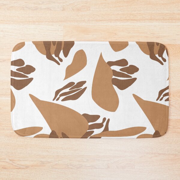 Item preview, Hand painted abstract shapes modern seamless pattern in neutral tones designed and sold by tiana-geo.