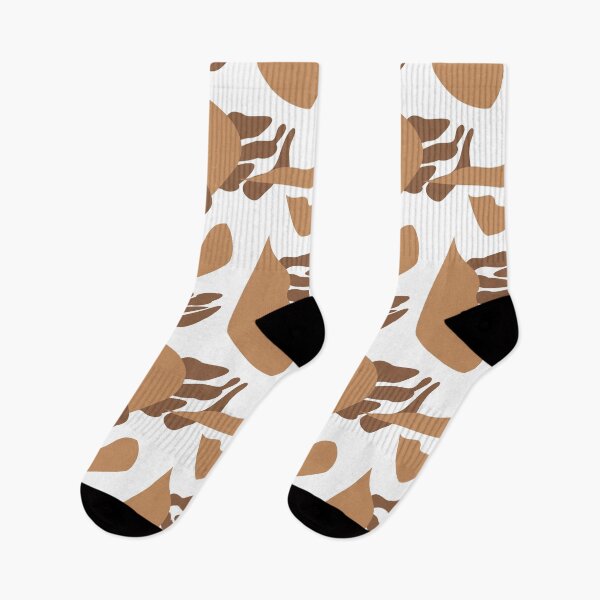 Item preview, Hand painted abstract shapes modern seamless pattern in neutral tones designed and sold by tiana-geo.