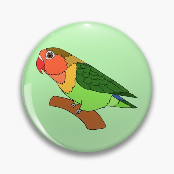 Item preview, Fischer's Lovebird designed and sold by nolessjess.