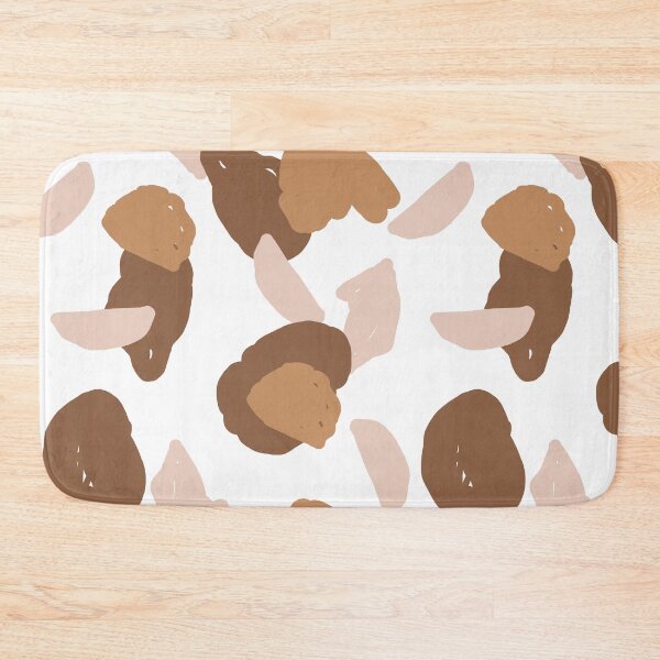 Item preview, Hand painted abstract shapes modern seamless pattern in neutral tones designed and sold by tiana-geo.
