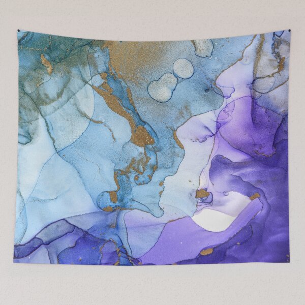 Item preview, Purple Flowing Abstract Alcohol Ink Painting, Modern Purple Flowing Abstract Alcohol Ink Feminine Art, Purple Flowing Alcohol Ink Watercolor, Alcohol Ink Digital Watercolor Purple Flowing Abstract designed and sold by Trendymotion.
