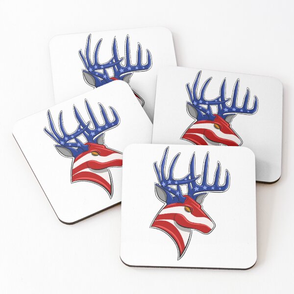 Item preview, Deer trophy buck USA Merica America Hunting Hunter designed and sold by Michael Garber.