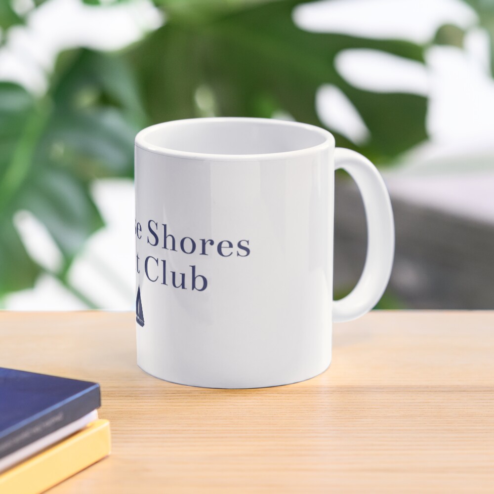 Paradise Shores Dark Blue Coffee Mug
