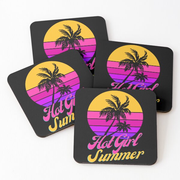 Item preview, Vintage Tropical Sunset, Hot Girl Summer, Forever Chasing Sunset designed and sold by Sun Sand & Sea Art.