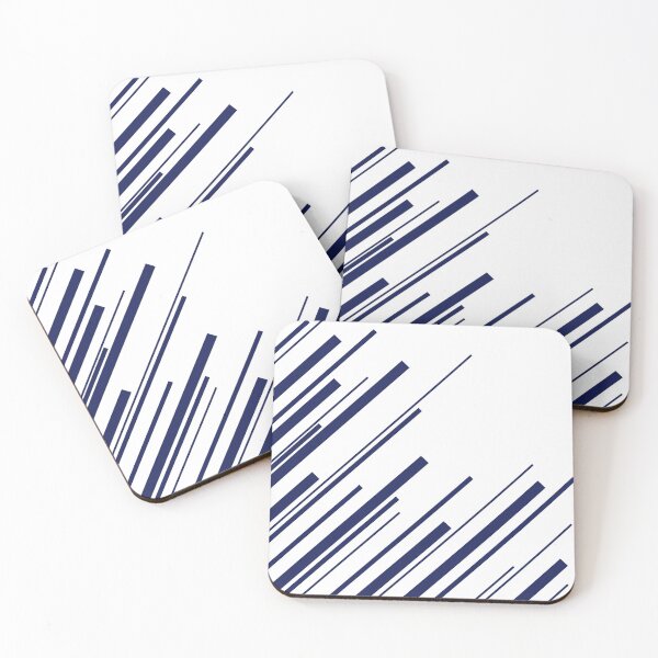 Artikelvorschau, Diagonalen - Blau und Weiß entworfen und verkauft von LAEC-Shop.