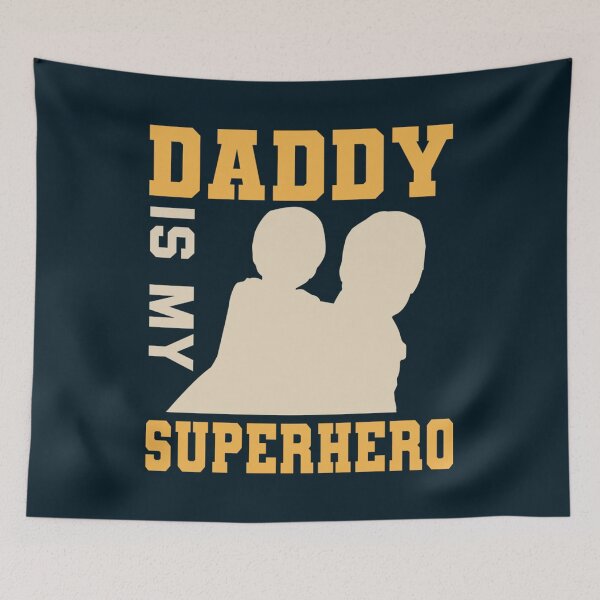 Item preview, Daddy is my superhero designed and sold by CoffeeBreak1.