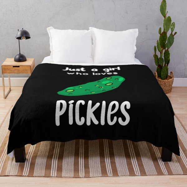 Item preview, Just a Girl who Loves Pickles Vegan designed and sold by SLY12.