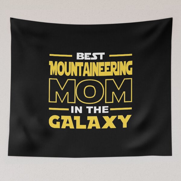 Artikelvorschau, Beste Bergsteiger-Mutter im Galaxy-Shirt, Bergsteiger-Vater, Mutter, Mädchen, Liebhaber, Geburtstag, Weihnachten, Muttertag, Zitate, Design-Geschenk entworfen und verkauft von xlnv.