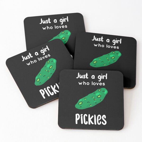 Item preview, Just a Girl who Loves Pickles Vegan designed and sold by SLY12.