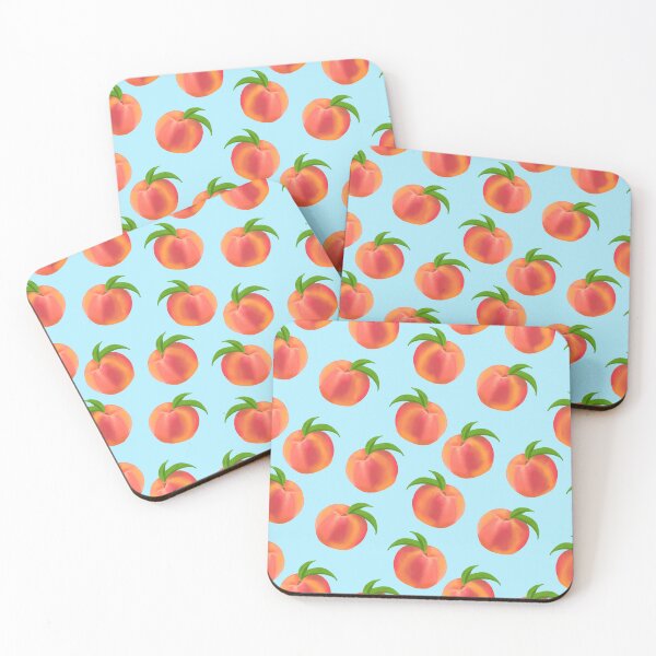 Item preview, Just Peachy in Blue designed and sold by Booneb.