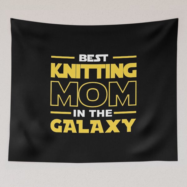 Item preview, Best Knitting Mom In The Galaxy shirt, Knitting Dad Mom Girls Lovers Birthday Christmas Mothers Day Quotes Design Gift designed and sold by xlnv.