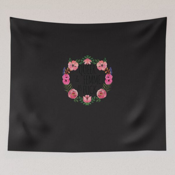 Item preview, queer y femme como la mierda designed and sold by faurcyballas.