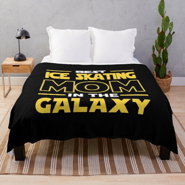 Item preview, Best Ice skating Mom In The Galaxy shirt, Ice skating Dad Mom Girls Lovers Birthday Christmas Mothers Day Quotes Design Gift designed and sold by xlnv.