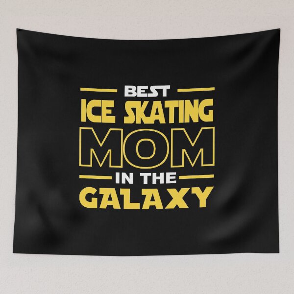 Item preview, Best Ice skating Mom In The Galaxy shirt, Ice skating Dad Mom Girls Lovers Birthday Christmas Mothers Day Quotes Design Gift designed and sold by xlnv.