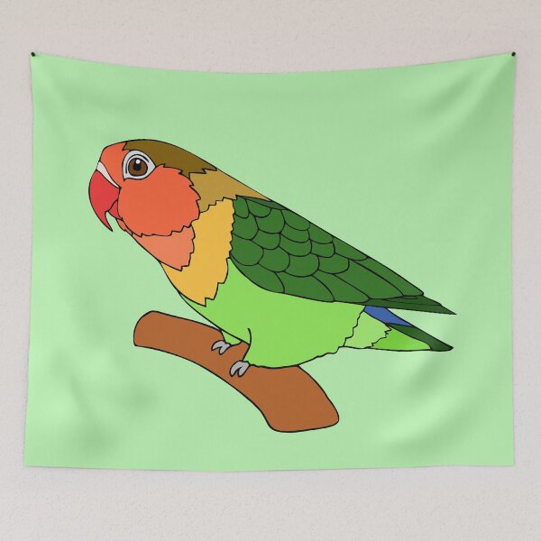 Item preview, Fischer's Lovebird designed and sold by nolessjess.
