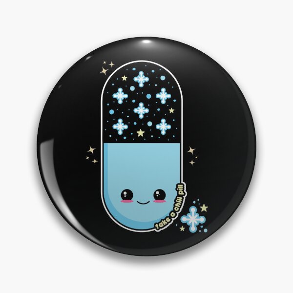 Item preview, Kawaii Chill Pill  designed and sold by sasyall.