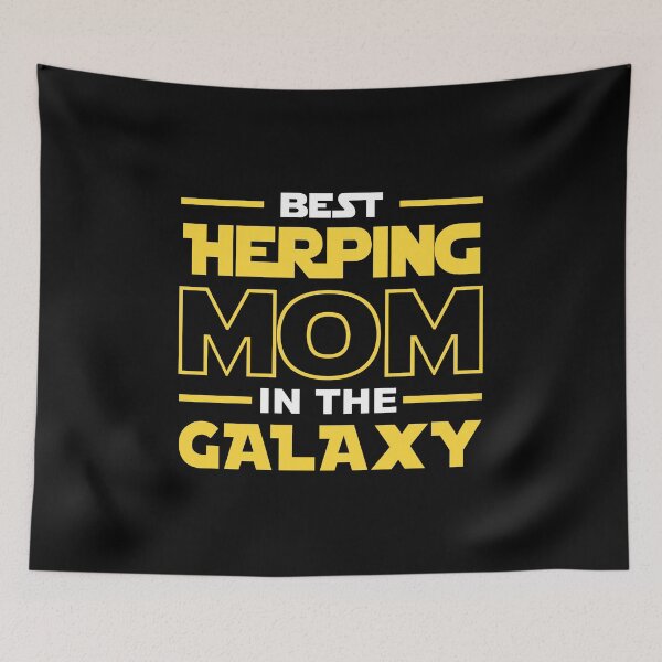 Item preview, Best Herping Mom In The Galaxy shirt, Herping Dad Mom Girls Lovers Birthday Christmas Mothers Day Quotes Design Gift designed and sold by xlnv.