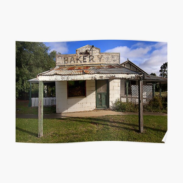 "0691 Once a Bakery Koondrook" Poster for Sale by HansKawitzki Redbubble