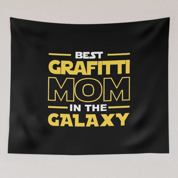 Artikelvorschau, Beste Grafitti-Mutter im Galaxy-Shirt, Grafitti-Vater-Mutter-Mädchen-Liebhaber-Geburtstag, Weihnachten, Muttertag, Zitate, Design-Geschenk entworfen und verkauft von xlnv.