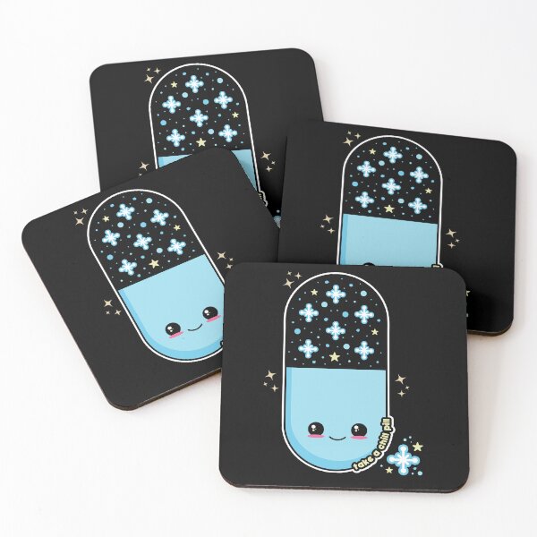 Item preview, Kawaii Chill Pill  designed and sold by sasyall.