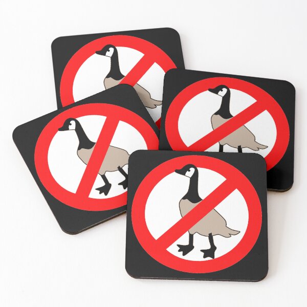 Item preview, No Canadian Geese Goose No Geese Allowed designed and sold by funnytshirtemp.