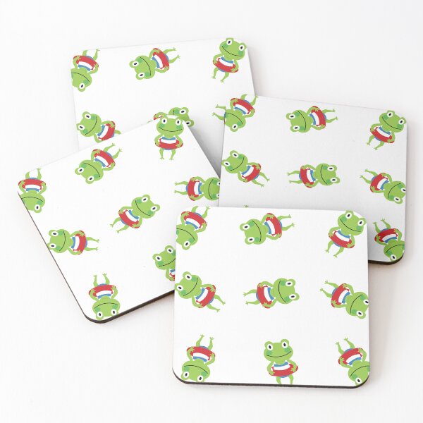 Item preview, Spinning Frogs in Swimming outfit Illustration Boy version designed and sold by DeliveryGeorge.