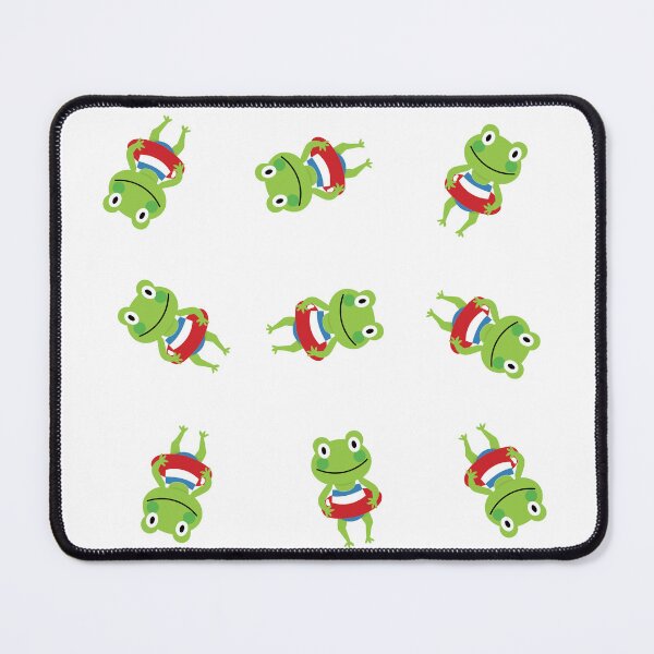 Item preview, Spinning Frogs in Swimming outfit Illustration Boy version designed and sold by DeliveryGeorge.