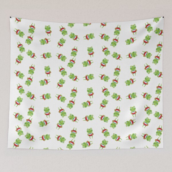 Item preview, Spinning Frogs in Swimming outfit Illustration Boy version designed and sold by DeliveryGeorge.