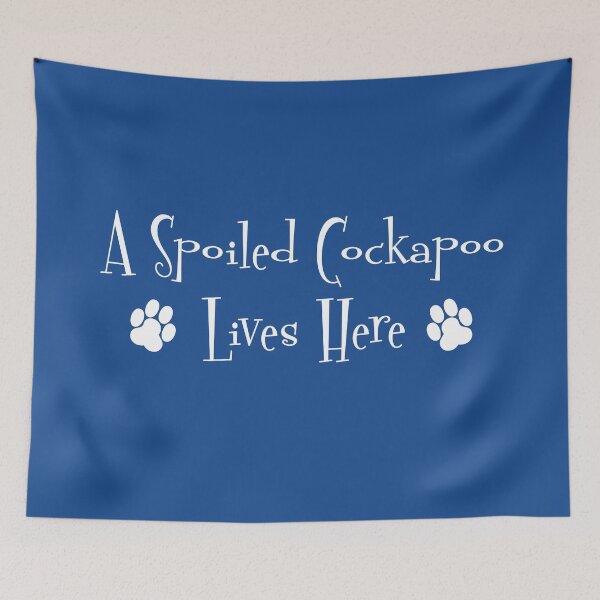 Item preview, A Spoiled Cockapoo Lives Here designed and sold by jaycartoonist.