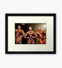 Muscle Show #4 Framed Print