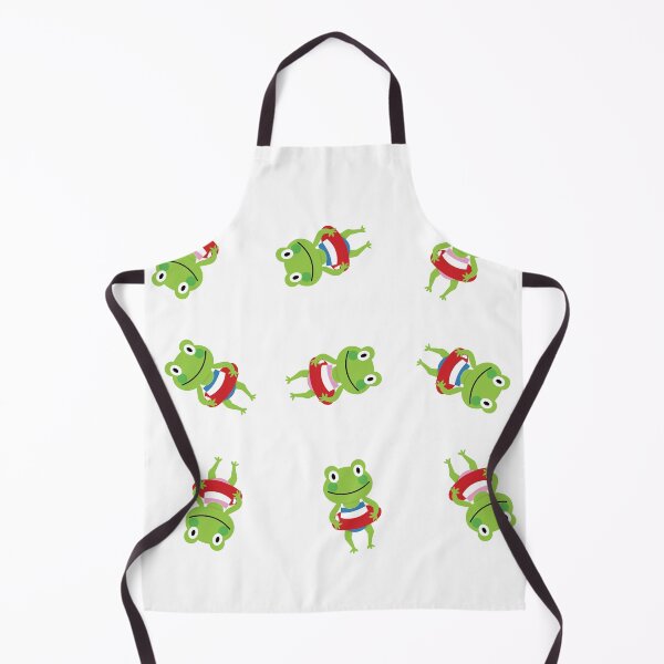 Item preview, Spinning Frogs in Swimming outfit Illustration Boy and Girl version designed and sold by DeliveryGeorge.