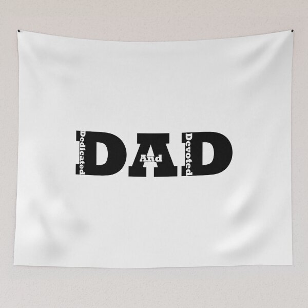 Item preview, Dad Dedicated And Devoted          designed and sold by CoffeeBreak1.