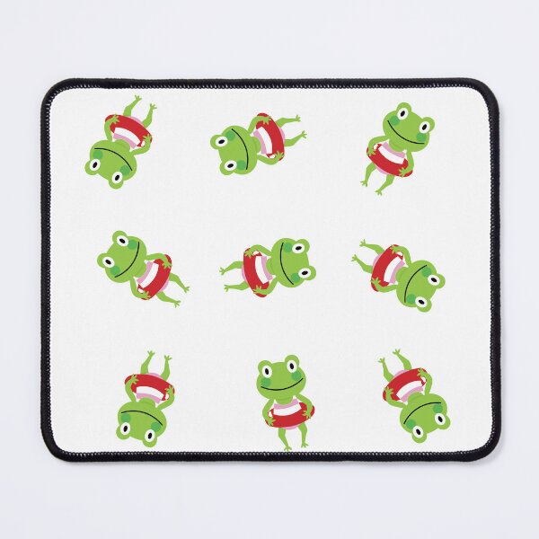 Item preview, Spinning Frogs in Swimming outfit Illustration Girl version designed and sold by DeliveryGeorge.