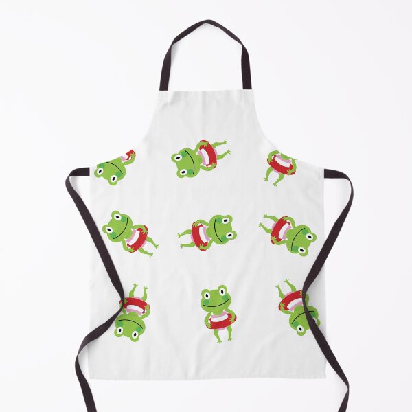 Item preview, Spinning Frogs in Swimming outfit Illustration Girl version designed and sold by DeliveryGeorge.