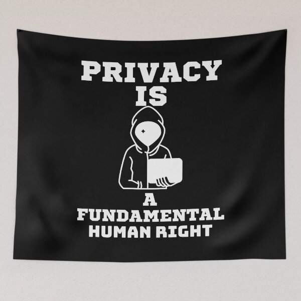 Item preview, Privacy is a fundamental human right designed and sold by theredsharp.