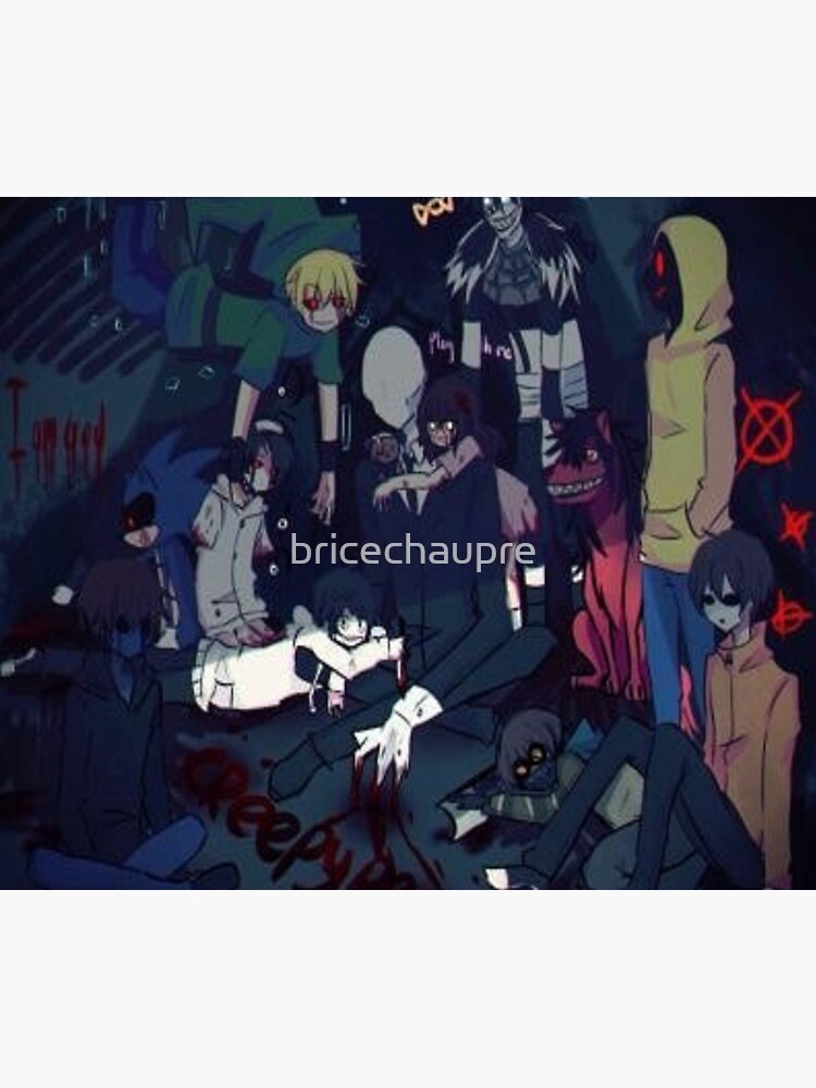 "team creepypasta" Pet Blanket for Sale by bricechaupre Redbubble