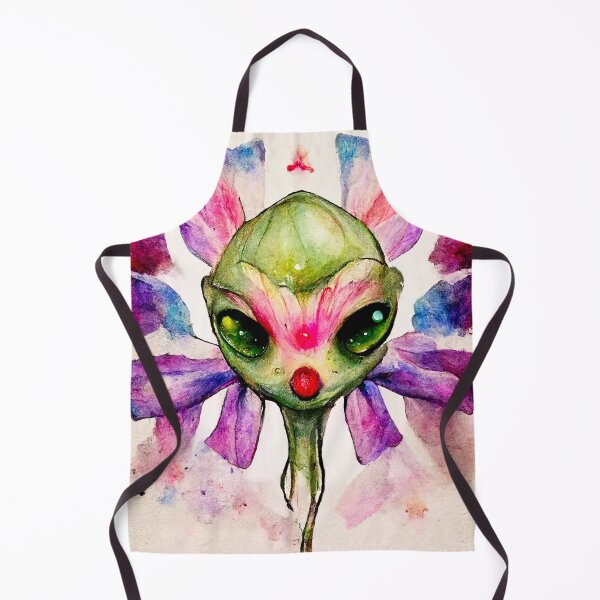Item preview, Lilliana the Watercolor Flower Monster designed and sold by pixelista.