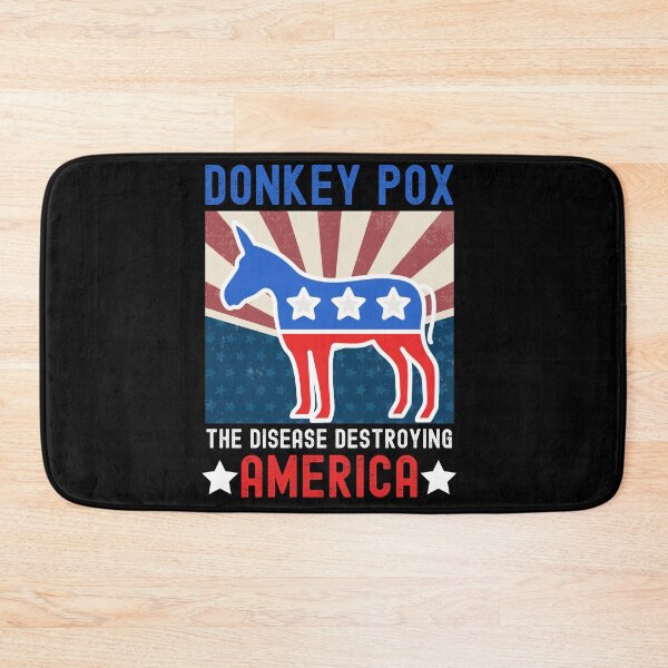 Item preview, Donkey Pox The Disease Destroying America Funny Anti Biden designed and sold by Kaladzishop.