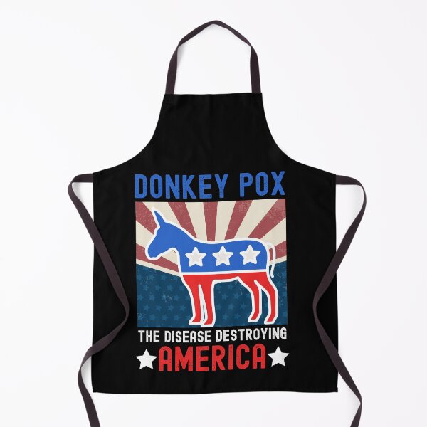 Item preview, Donkey Pox The Disease Destroying America Funny Anti Biden designed and sold by Kaladzishop.
