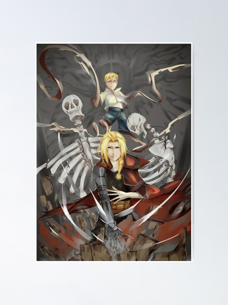 Fullmetal Alchemist Art Edward Elric Anime Poster by Anime Art - Fine Art  America