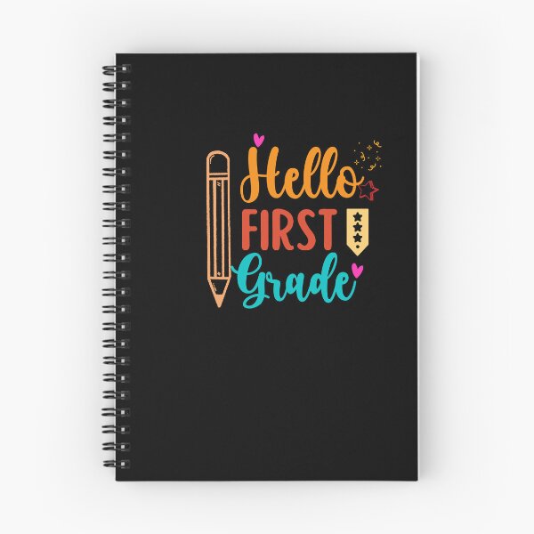 Item preview, Hello first Grade - Back to School season designed and sold by Rainbow Designs.