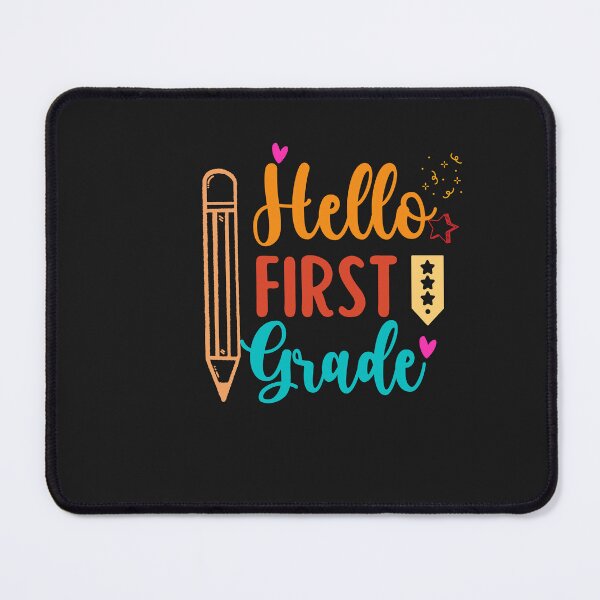 Item preview, Hello first Grade - Back to School season designed and sold by Rainbow Designs.