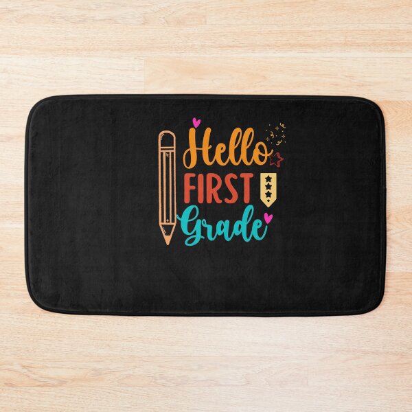 Item preview, Hello first Grade - Back to School season designed and sold by Rainbow Designs.