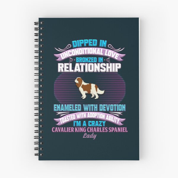 Item preview, Cavalier King Charles Spaniel Lady -  I_m A Crazy Cavalier King Charles Spaniel Lady  designed and sold by CariLinnDesigns.