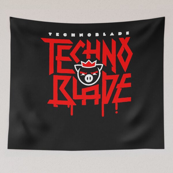 Item preview, TechnoBlade Logo Red Classic T-Shirt designed and sold by Scotmurphy.