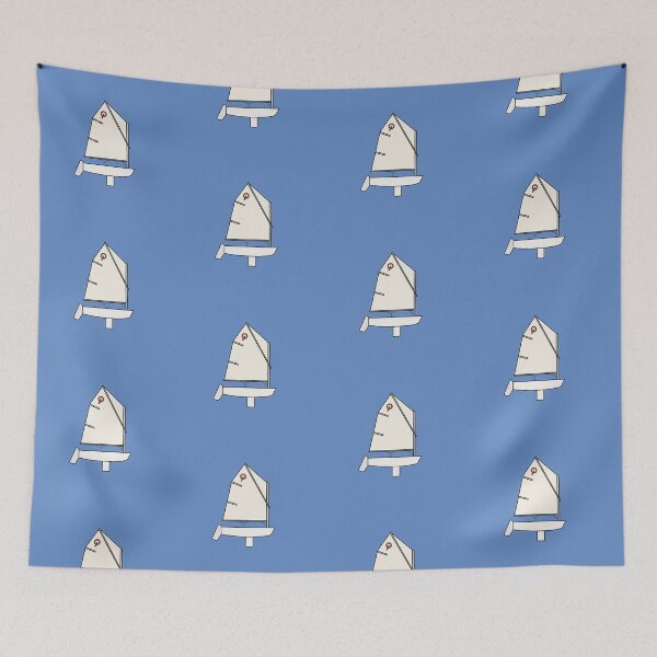 Item preview, Optimist sailboat - white designed and sold by littleparis.