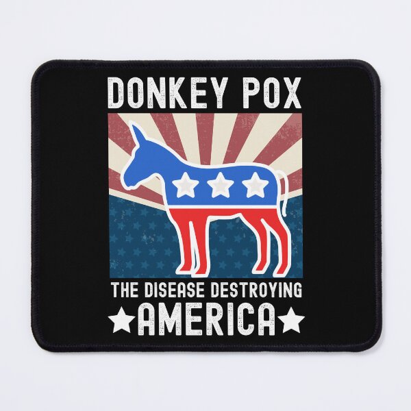 Item preview, Donkey Pox The Disease Destroying America Funny Political Anti Biden  designed and sold by Kaladzishop.